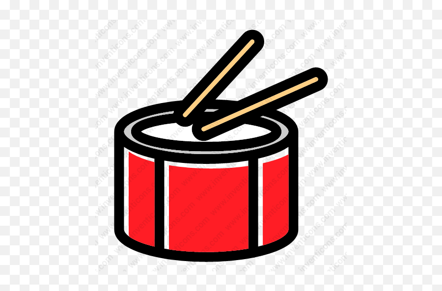 Download Drum Vector Icon - Cylinder Png,Percussion Icon