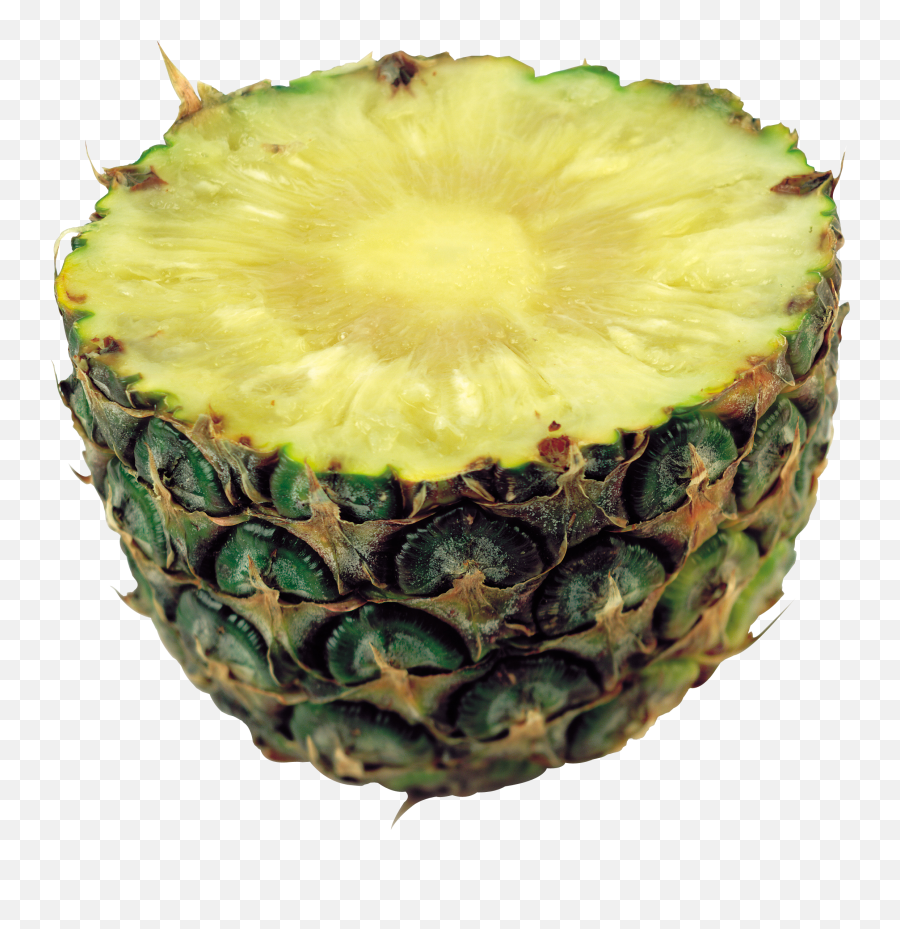 Half Pineapple Png Image - Pineapple Sliced In Half,Pineapple Transparent