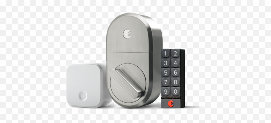 August Smart Lock Connect - Home Security Png,Unlocked Lock Icon