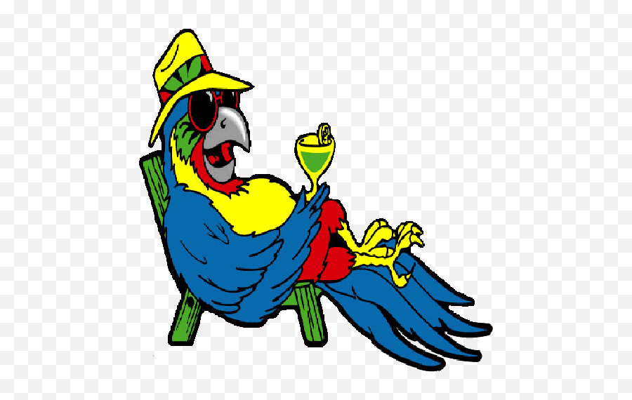 July 2018 Emerald Isle Parrothead Club - Clipart Jimmy Buffett Parrot Png,Pelican Icon Kayak