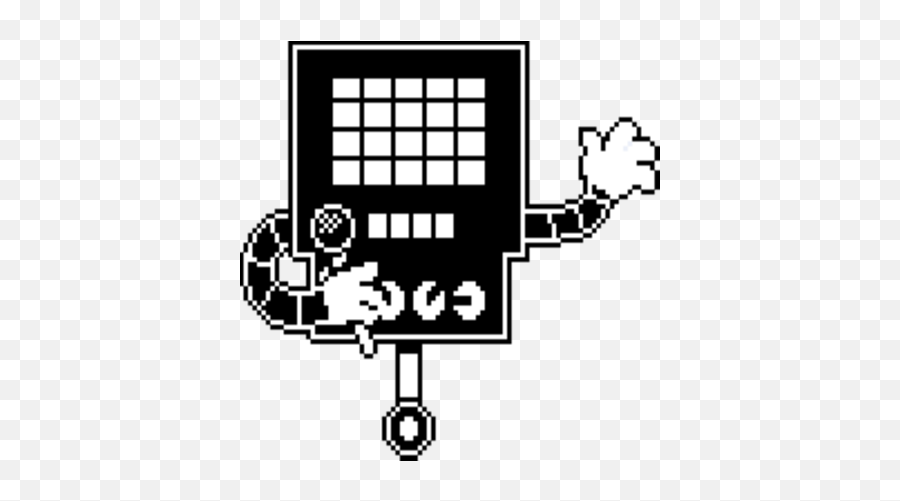 Mettaton - Undertale Mettaton Battle Sprite Png,Alphys Icon Series