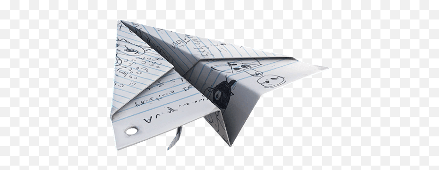 Paper Plane In Fortnite Images Shop History Gameplay - Paper Plane Glider Fortnite Png,Paper Airplane Icon Png