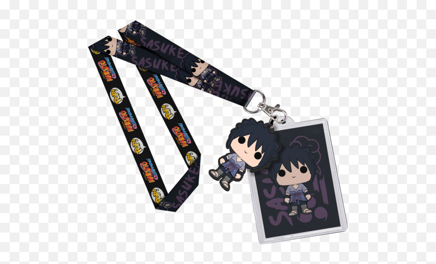 Naruto - Sasuke Pop Lanyard Sasuke Lanyard Png,Sasuke Transparent