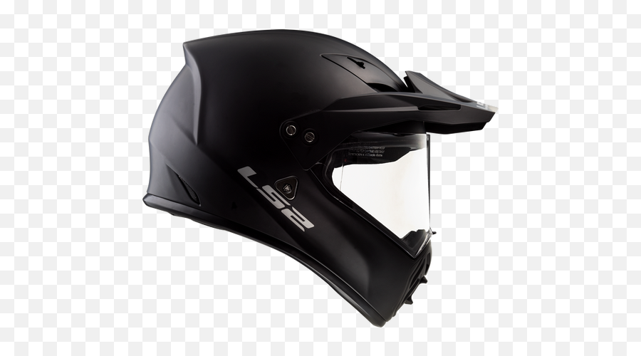 Solid - Matte Black Street Fighter Ls2 Usa Motorcycle Helmet Png,Icon Variant Lenses