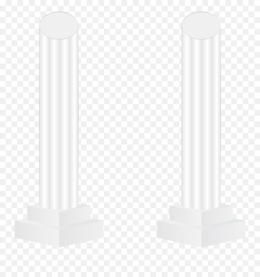 White Pillars Png Transparent