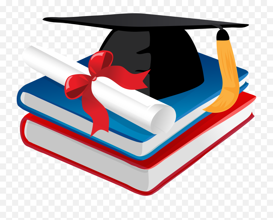 Graduation Cap Png Transparent - Download Cap Books And Graduation Cap And Diploma Png,Nurse Hat Png