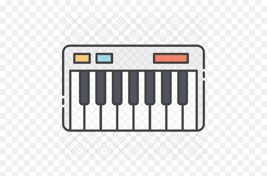 Piano Icon - Dibujos De Teclados Musicales Png,Piano Keyboard Png