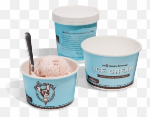 Download Hd Molly Moons Ice Cream Cups - Packaging Cup Ice Cream Png,Ice Cream Cup Png