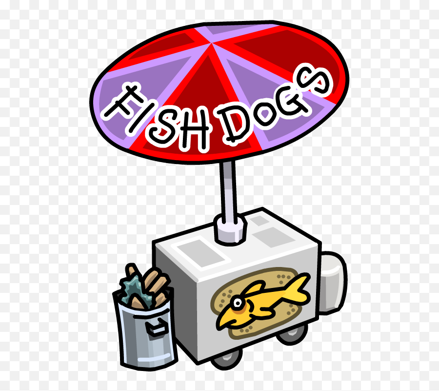 Dead Clipart Stinky Fish - Dog Png Download Full Size Food Stand Club Penguin,Dead Fish Png