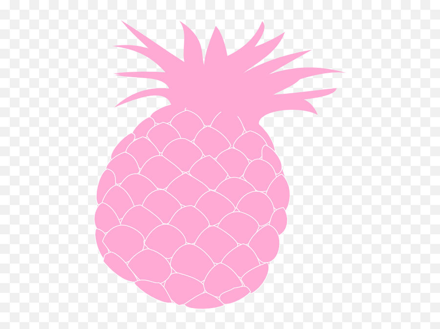 Download Pink Pineapple Clip Art - Pine Apple Green Png,Pineapple Clipart Png