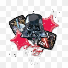Download Darth Vader Bouquet - Shape Star Wars Darth Vader Star Wars Png,Vader Png