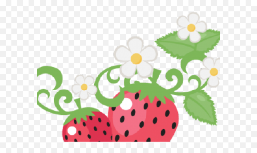 Strawberry Clipart Cute - Clip Art Png,Strawberry Clipart Png