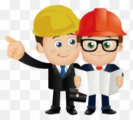 Download Hd Euclidean Vector Engineer - Engineer Cartoon Png,Engineer Png