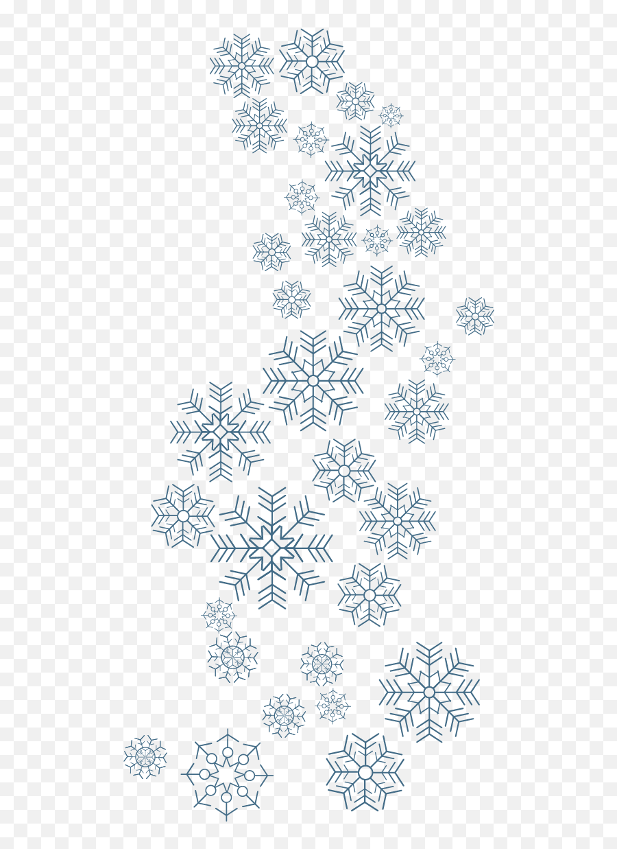 Download Beautiful Flurries Winter Snow Vector Snowflake - Snow Png,Snow Clipart Png