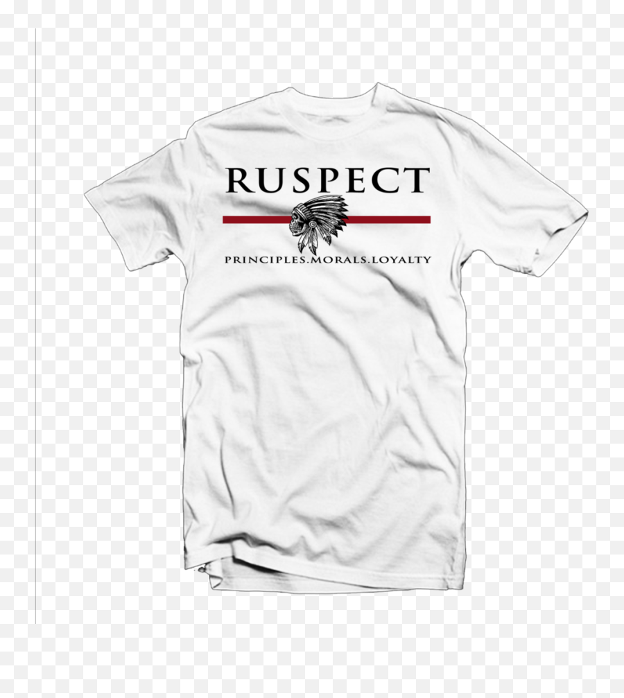 Ruspect Chief T Shirt Whiteblackred Png White Template