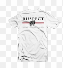 Ruspect Chief T Shirt Whiteblackred Png