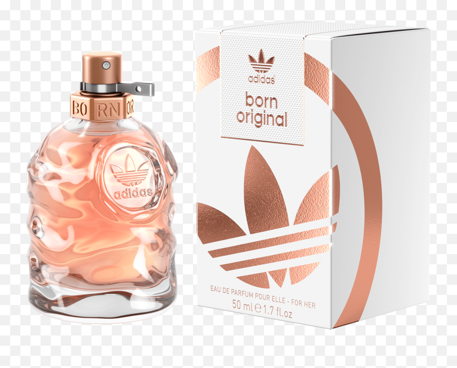 Download Hd Coty Addidas Born Original - Adidas Born Original Perfumy Png,Addidas Png