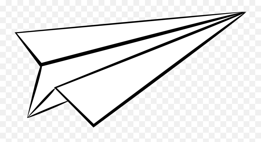 Paper Airplane Clipart - Paper Airplane Flying Clipart Png,Paper Airplane Png