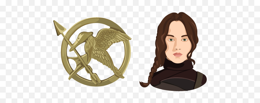 The Hunger Games Katniss Everdeen Cursor U2013 Custom - Illustration Png,Hunger Games Png