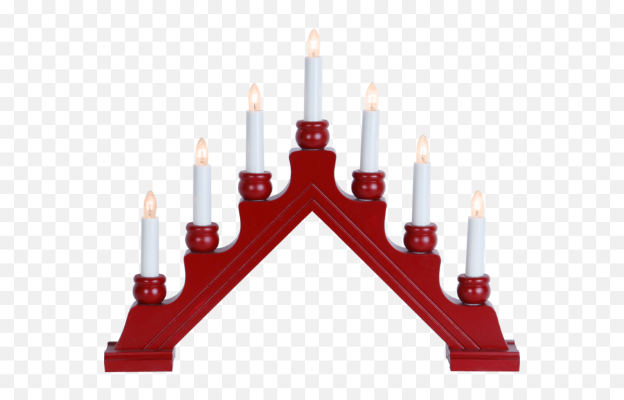 Candlestick Karin - Star Trading Adventsljusstake Röd Png,Candlestick Png
