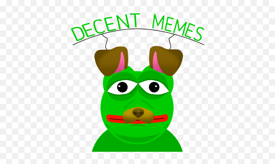Decent Memes Contest Logo My Entry U2014 Steemit - Cartoon Png,Pepe The Frog Png