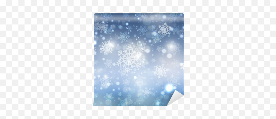 Blue Christmas Snowflake Background Wall Mural U2022 Pixers We Live To Change - Greeting Card Png,Snowflake Background Png