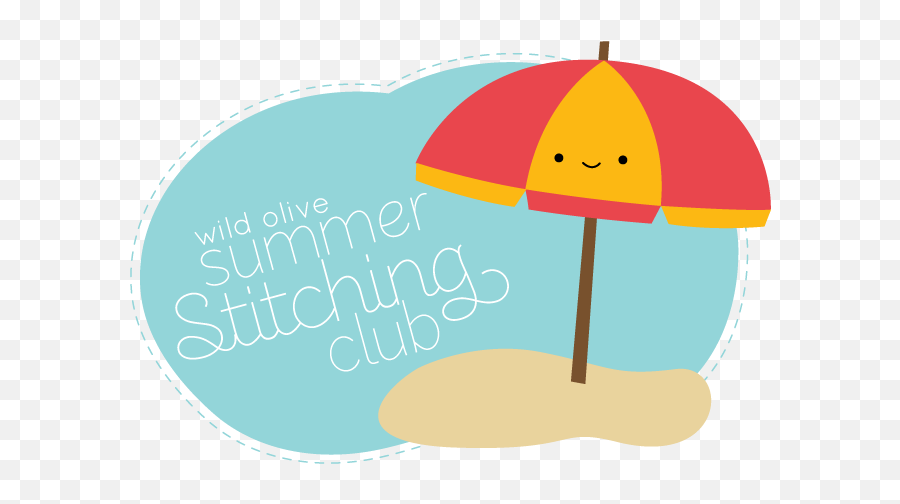 Wild Olive Summer Stitching Club - Summer Cute Transparent Png,Stitching Png