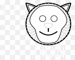 Lion Face Png Svg Clip Art For Web - Cartoon