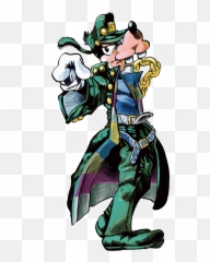 1boy Absurdres Disney Gloves Goofy - Disney Bizarre Adventure Png,Jojo's Bizarre Adventure Logo