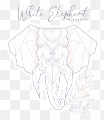 White Elephant Yoga Studio - Illustration Png,White Elephant Png