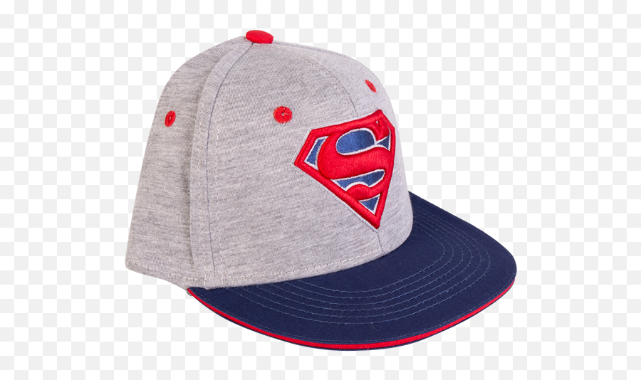 Dc Comics - Superman Logo Grey Cap Baseball Cap Png,Dc Comics Logo Png