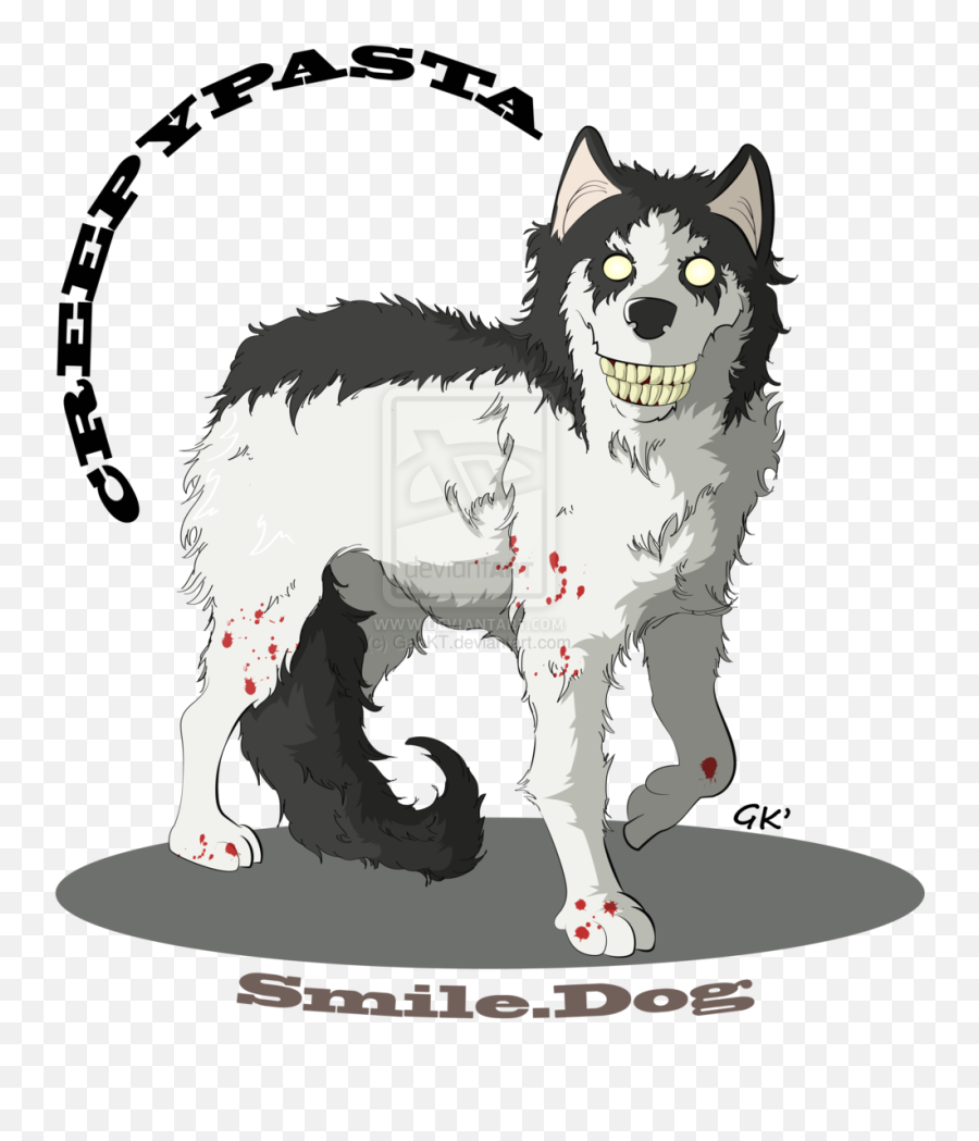 Creepy Smile - Smile Dog Creepypasta Cute Transparent Png Smile Dog Creepypasta Husky,Creepy Smile Png