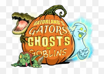 Gators Ghosts And Goblins Halloween Event U2013 Gatorland - Gatorland Halloween Png,Gator Logo Png