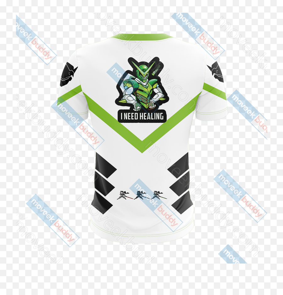 Overwatch - Genji Symbol Unisex 3d Tshirt Png,Overwatch Genji Png