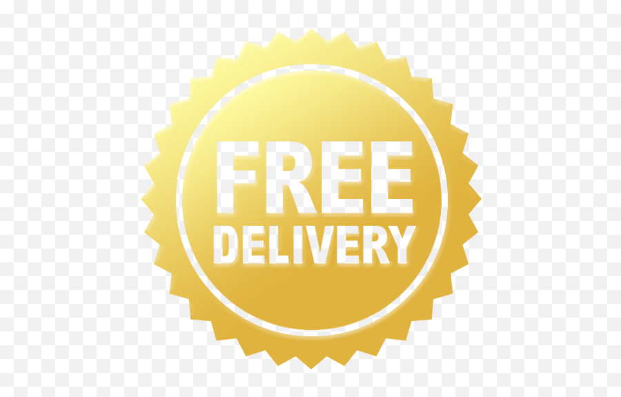 Free Delivery Logo Yellow - Free Delivery Text Png,Free Shipping Png