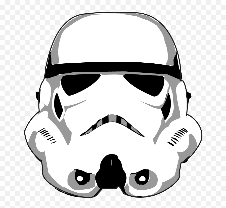 Stormtrooper Anakin Skywalker Drawing Helmet - Stormtrooper Stormtrooper Helmet Transparent Background Png,Stormtrooper Helmet Png