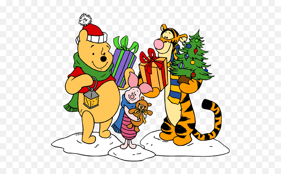 Eeyore Christmas Clip Art Images Dwbbwyonlinenewyear2020info - Winnie The Pooh And Tigger Christmas Png,Eeyore Png