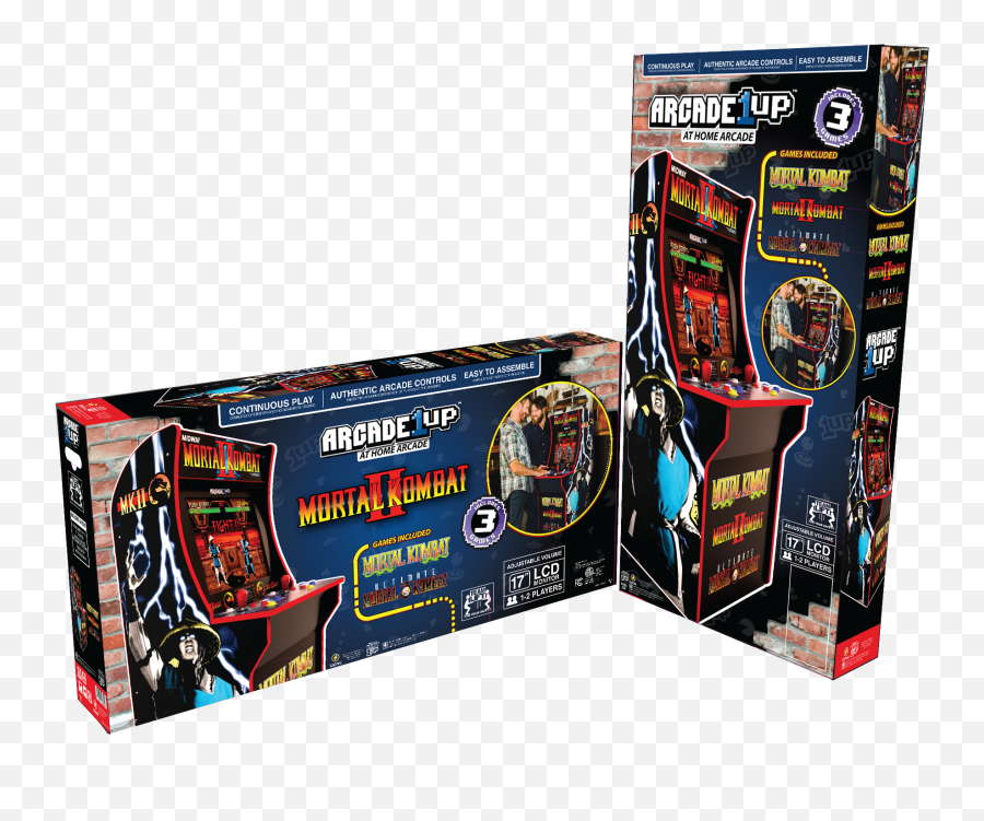 Mortal Kombat Arcade Machine Arcade1up 4ft Includes Iii Pick Up Today - 1up Arcade Mortal Kombat Machine Png,Mortal Kombat 2 Logo