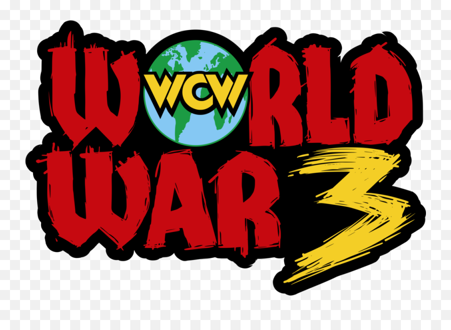 Wcw World War 3 1995 U2014 Charged Shot - Wcw World War 3 1995 Logo Png,Wcw Logo Png