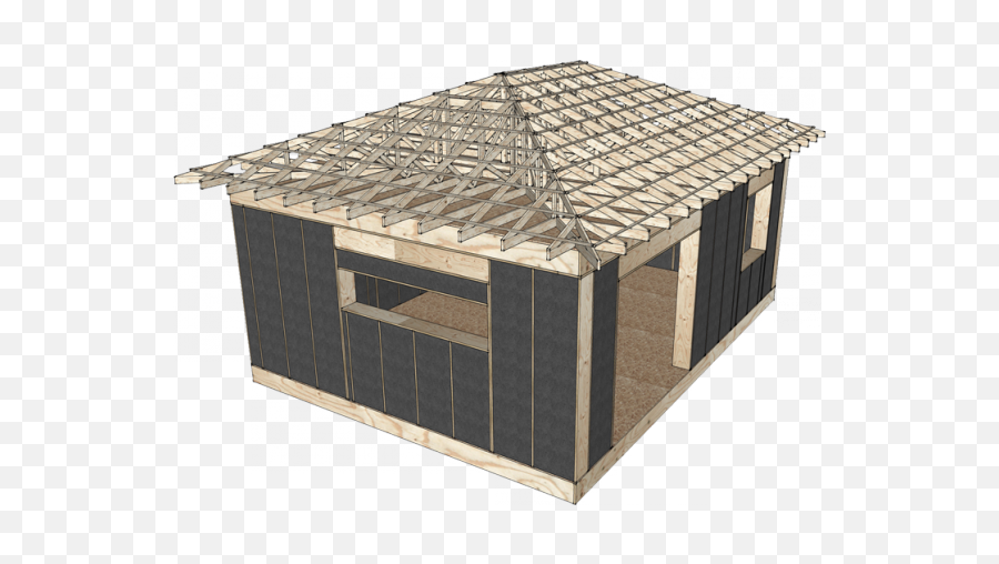 Made - Toorder Popup House Roofing Information Popup House Toiture Maison Png,House Roof Png