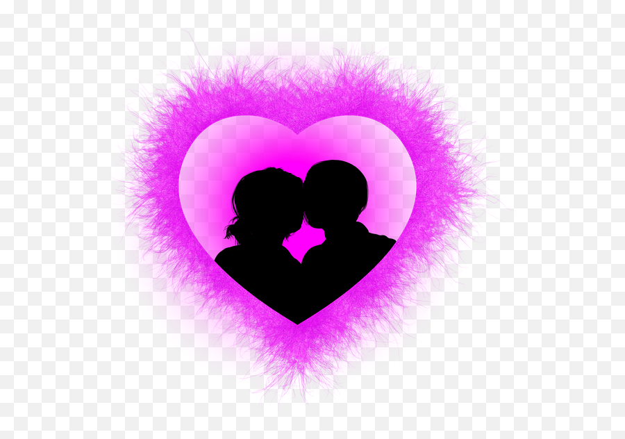 Heart Love Lovers Man Woman Silhouette Fire - Love Liebe Herzen Mann Und Frau Png,Fire Silhouette Png