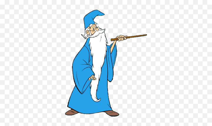 Download Wizard Clipart Merlin - Transparent Disney Sword In The Stone Characters Png,Merlin Png