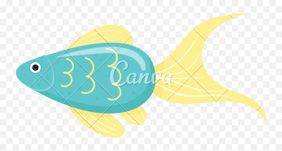 Fish Icon Art - Icons By Canva Illustration Png,Fish Icon Png
