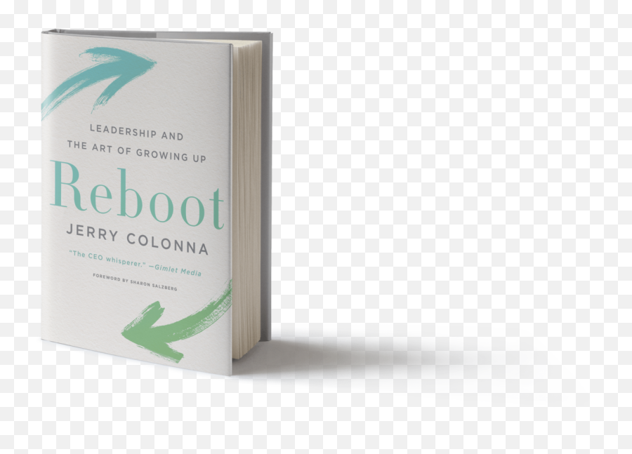 Reboot Leadership And The Art Of Growing Up Jerry Colonna - Book Cover Png,Reboot Icon