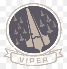 Battlestar Galactica Viper Squad Mens - Emblem png