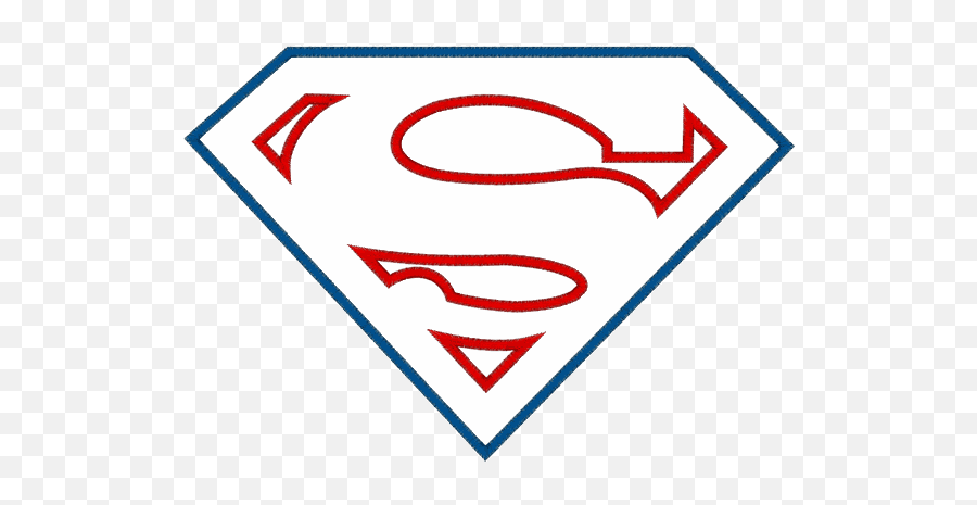 Superhero Symbols Black And White - Superhero Logo Coloring Page Png,Superman Logo Template
