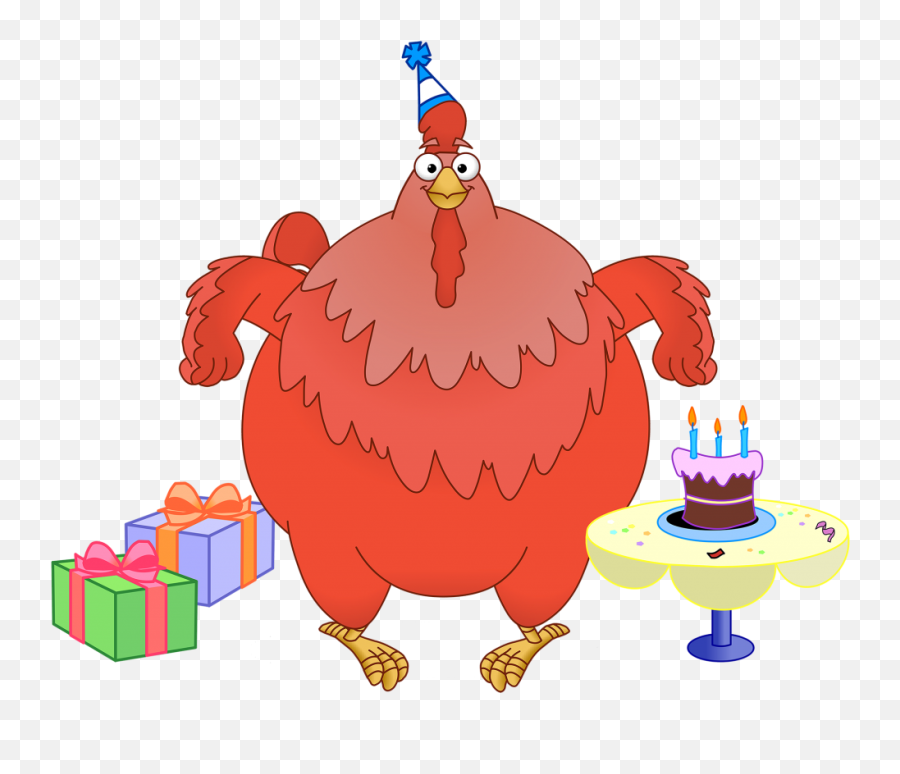 Dora Character Big Red Chicken Png Birthday Presents