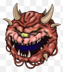 Professormegaman Cacodemon Doom Monster Front View - Demon png