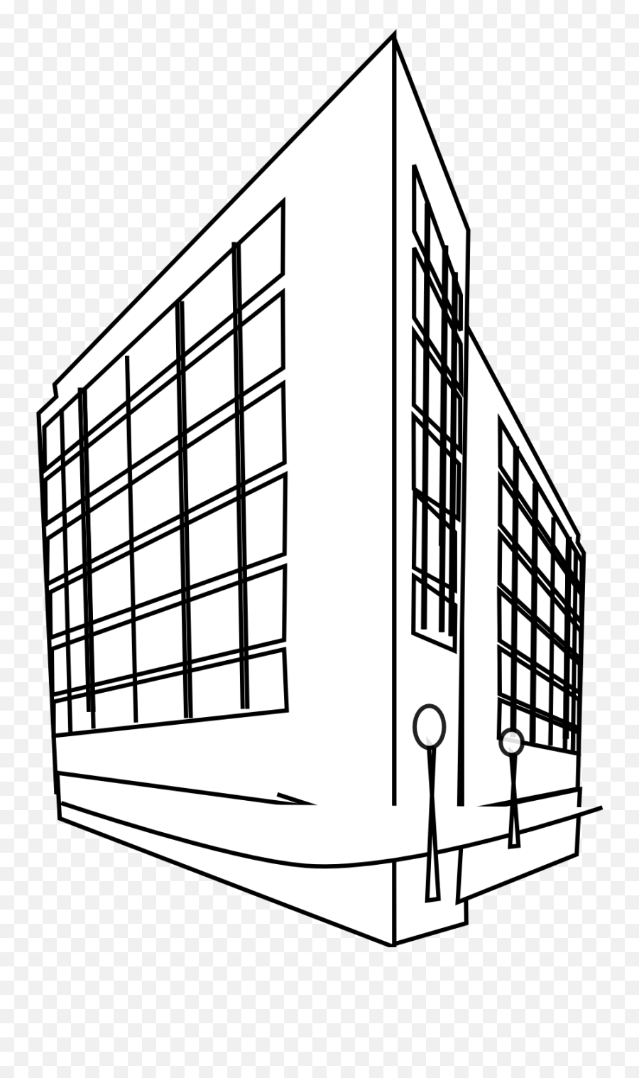 Building Clipart Black And White Free - Clipartingcom Building Clipart Black And White Free Png,Building Png