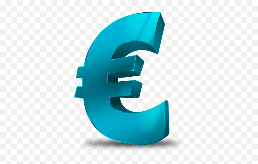 Euro Symbol Png Transparent Images - Euro Icon 3d,Euro Logo